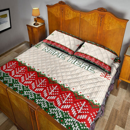 Christmas Ugly Sweater Invite Bedding Set, Christmas Beddings, Xmas Bedding Sets