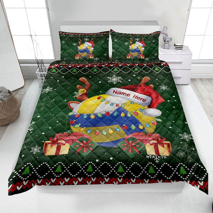 Christmas Volleyball Bedding Set, Christmas Beddings, Xmas Bedding Sets