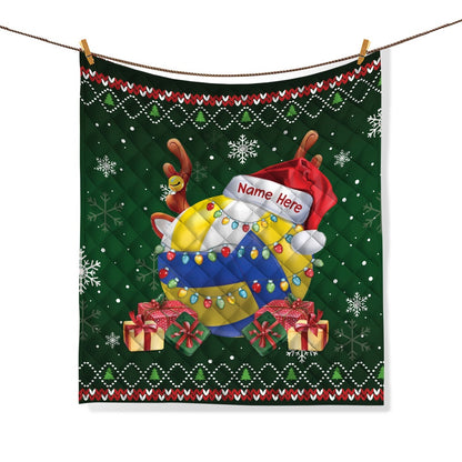 Christmas Volleyball Bedding Set, Christmas Beddings, Xmas Bedding Sets