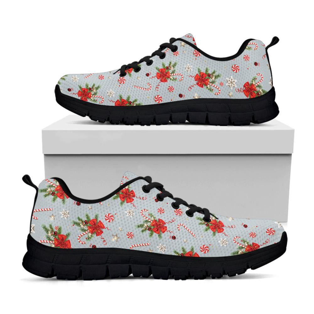 Christmas Winter Holiday Pattern Print Shoes Sneaker, Christmas Shoes, Chistmas Sneaker, Christmas Running Shoes