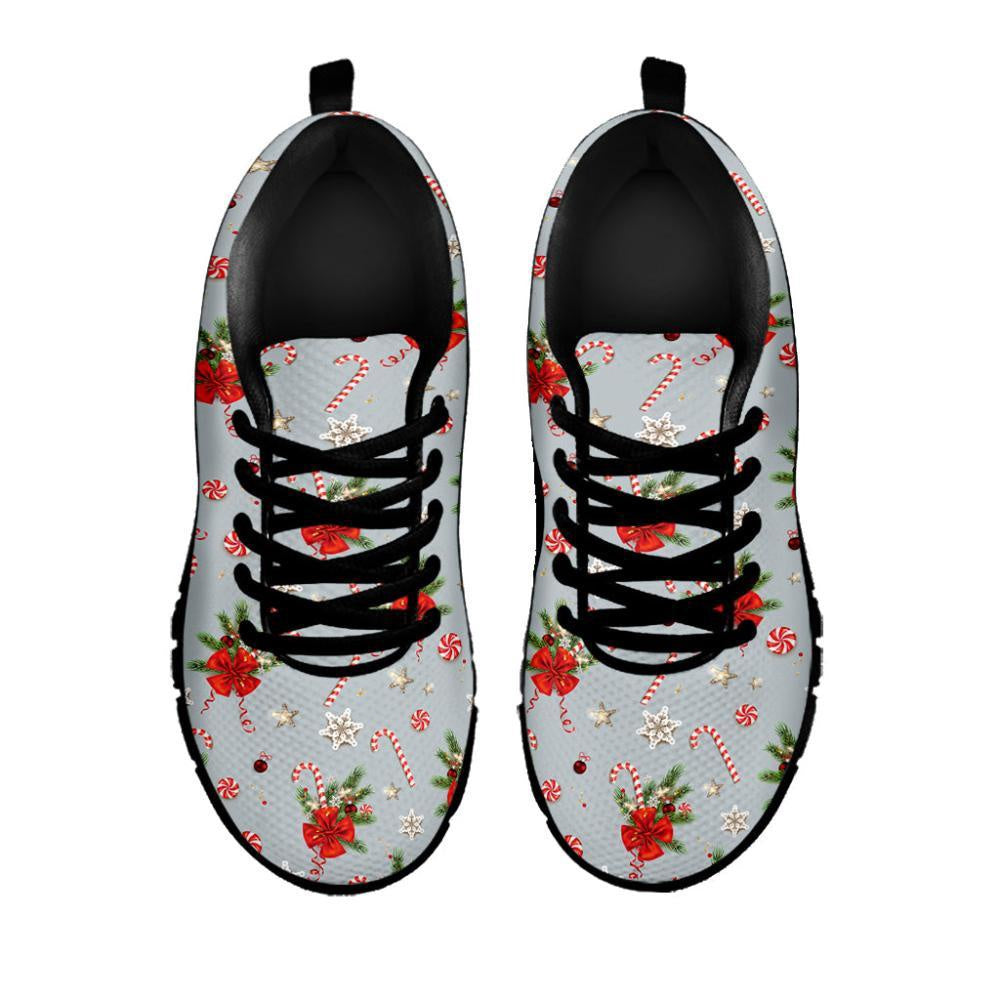 Christmas Winter Holiday Pattern Print Shoes Sneaker, Christmas Shoes, Chistmas Sneaker, Christmas Running Shoes