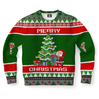 Christmas tree Santa Ugly Christmas Sweater, Christmas Ugly Sweater, Sweater Xmas, Ugly Sweater