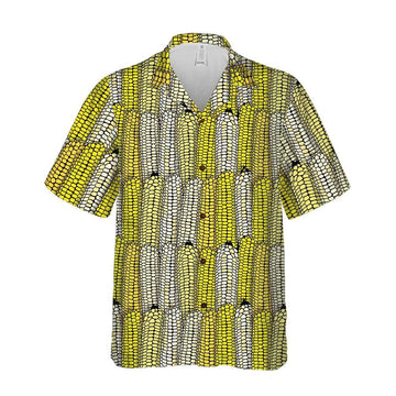 Corn Cob Plant All Over Printed Hawaiian Shirt, Farm Hawaiian Shirt, Farmer Hawaii