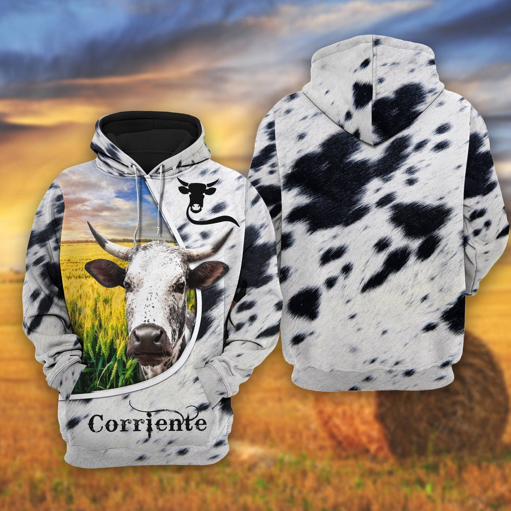 Corriente On The Wheat Field All Over Printed Shirts, Farmer Hoodie, Farm Themed Shirts, Farm Tee Shirts