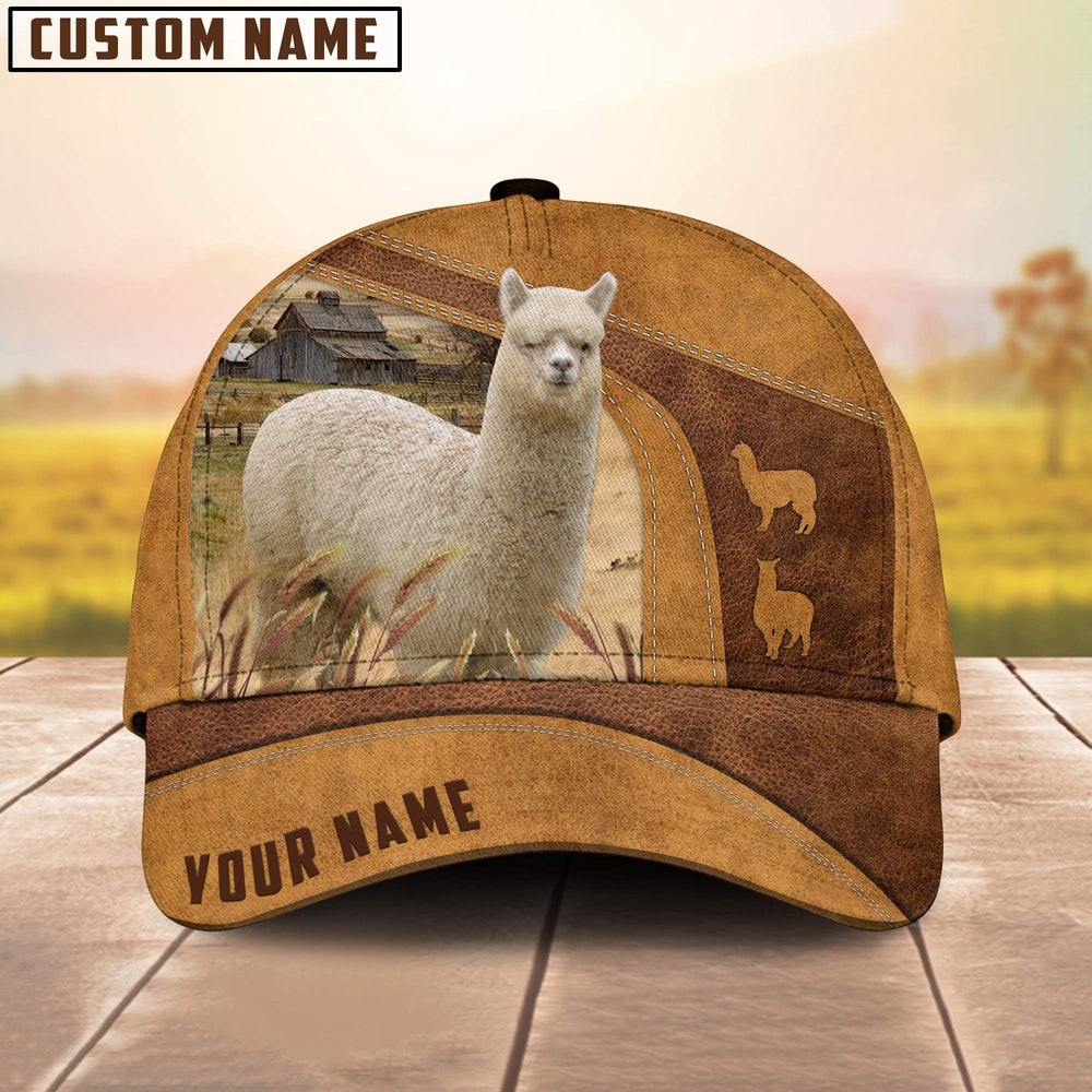 Custom Name Alpaca Cap TT16, Farmer Cap, Vintage Farmer Hat, Mens Farmer Hats, Cap For Farmers