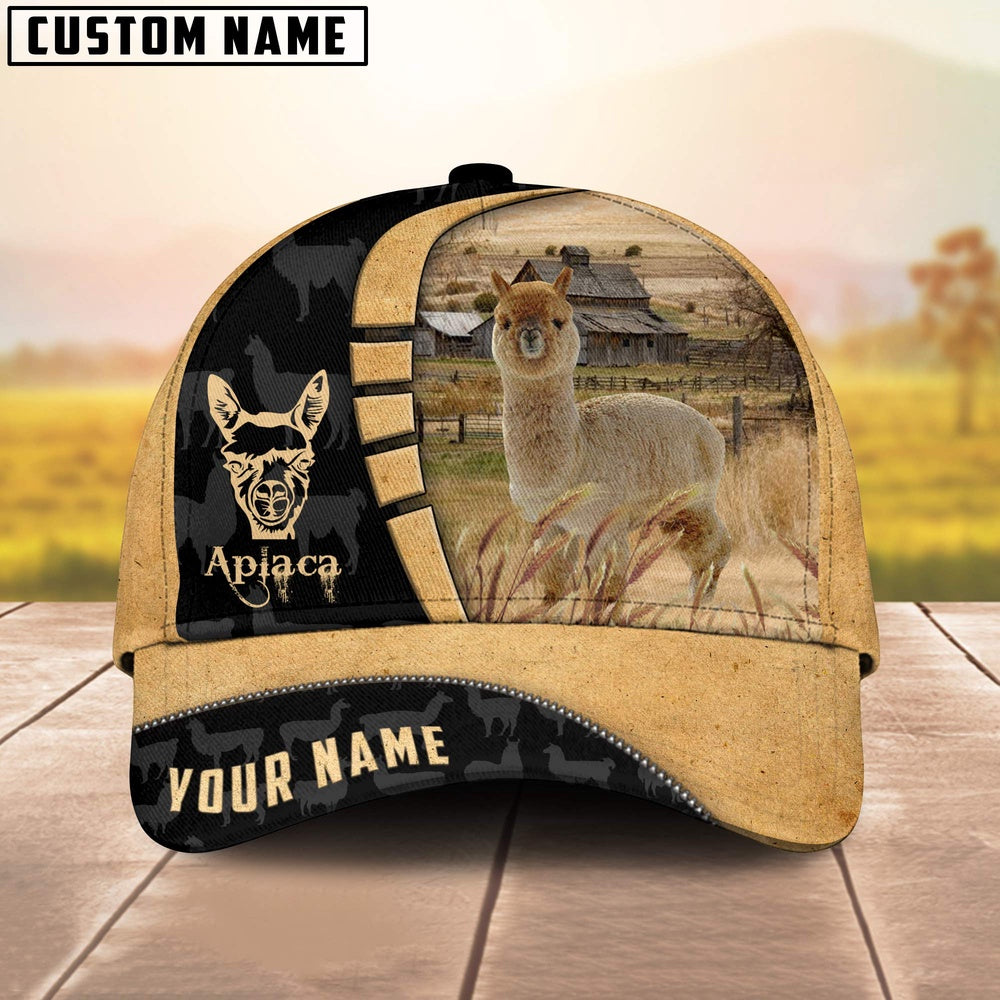 Custom Name Aplaca Cattle Farmhouse Field Cap TT27, Farmer Cap, Vintage Farmer Hat, Mens Farmer Hats, Cap For Farmers