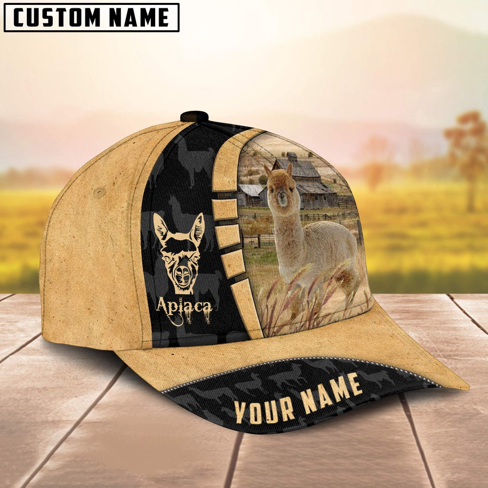 Custom Name Aplaca Cattle Farmhouse Field Cap TT27, Farmer Cap, Vintage Farmer Hat, Mens Farmer Hats, Cap For Farmers