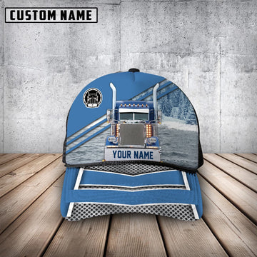 Custom Name Blue Trucker Mesh Cap 2024, Farmer Cap, Vintage Farmer Hat, Mens Farmer Hats, Cap For Farmers
