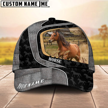 Custom Name Charolais Cattle Metal Pattern Cap, Farmer Cap, Vintage Farmer Hat, Mens Farmer Hats, Cap For Farmers