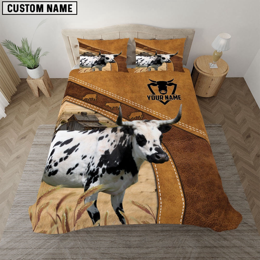 Custom Name Corriente Bedding Set, Farm Bedding Set, Farmhouse Bedding Set
