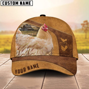 Custom Name Orpingtons Chicken Cap CP2, Farmer Cap, Vintage Farmer Hat, Mens Farmer Hats, Cap For Farmers