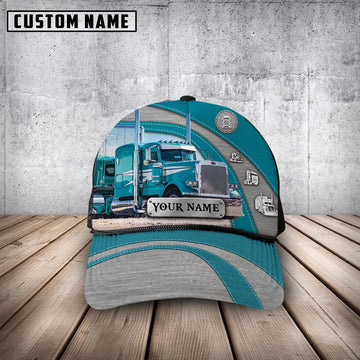 Customized Name Blue And Blue Trucker Mesh Cap 2024, Farmer Cap, Vintage Farmer Hat, Mens Farmer Hats, Cap For Farmers