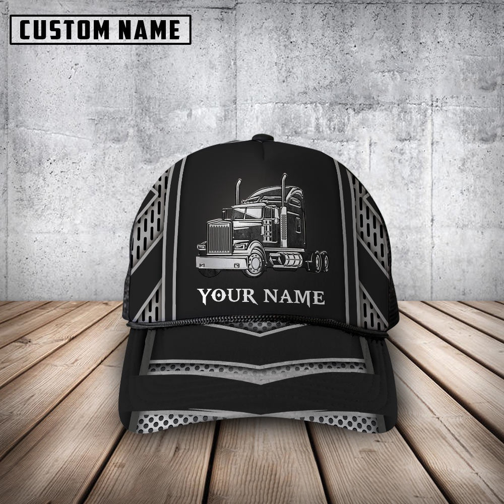 Customized Name Grey Trucker Mesh Cap 2024, Farmer Cap, Vintage Farmer Hat, Mens Farmer Hats, Cap For Farmers