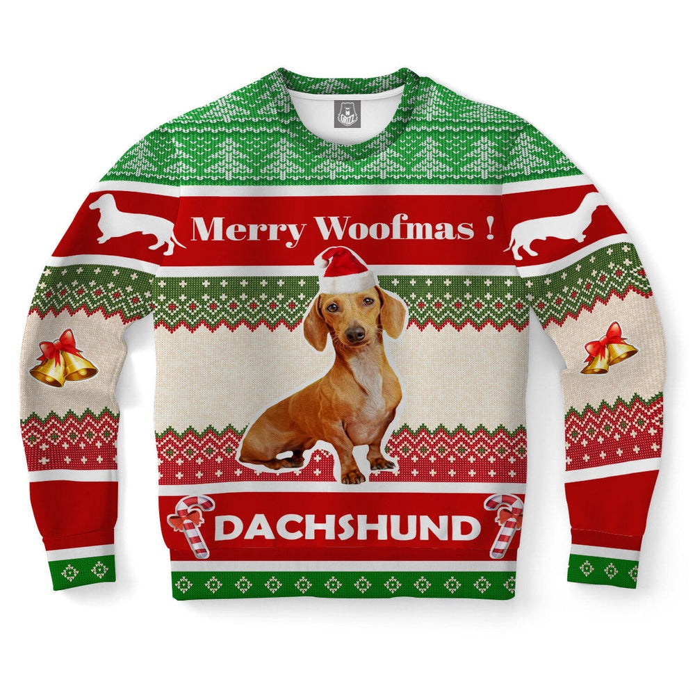 Dachshund Dog Ugly Christmas Sweater, Christmas Ugly Sweater, Sweater Xmas, Ugly Sweater