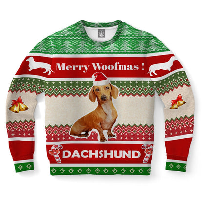 Dachshund Dog Ugly Christmas Sweater, Christmas Ugly Sweater, Sweater Xmas, Ugly Sweater