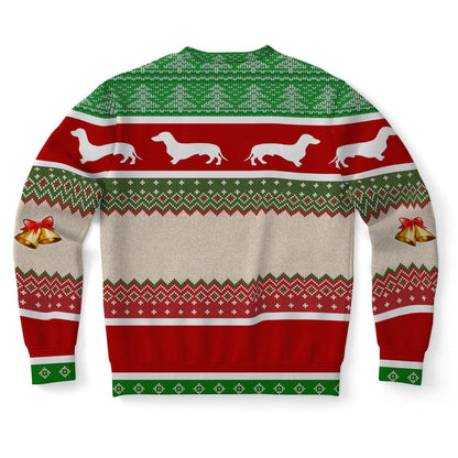 Dachshund Dog Ugly Christmas Sweater, Christmas Ugly Sweater, Sweater Xmas, Ugly Sweater