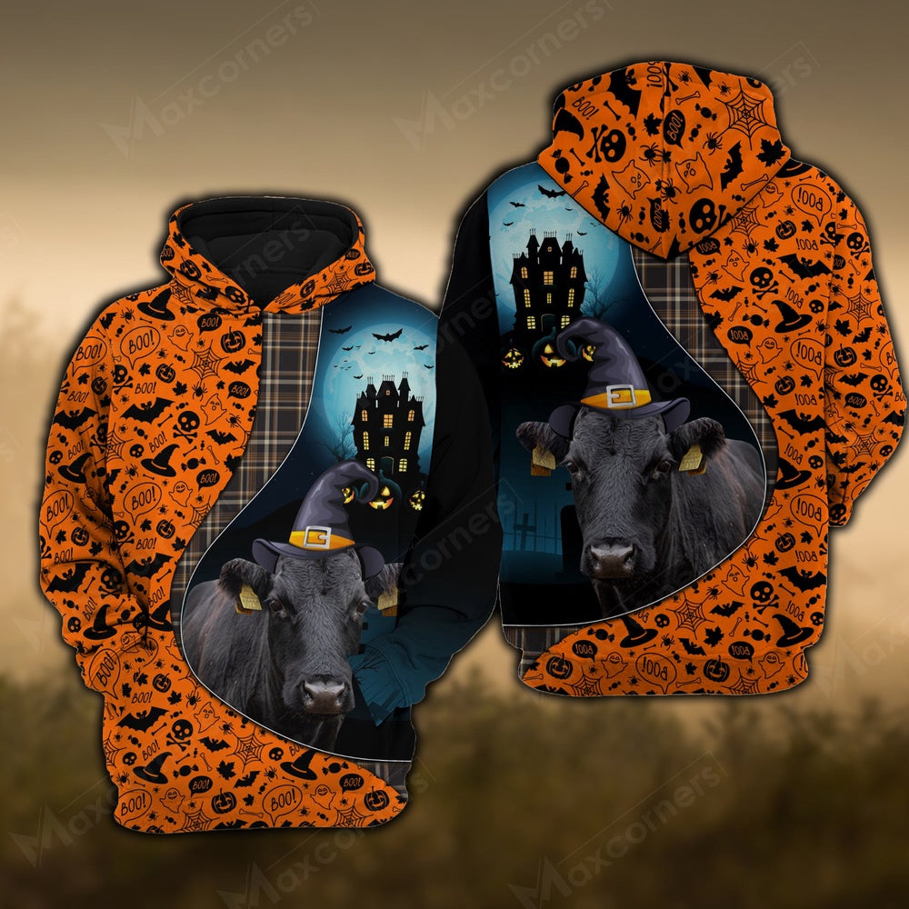 Dexter Castle Halloween Pattern 3D Hoodie, Farmer Hoodie, Farm Themed Shirts, Farm Tee Shirts