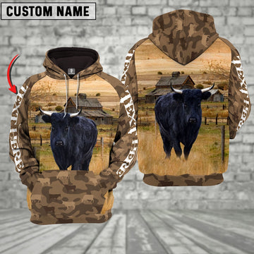 Dexter Cattle Farming Personalized 3D Hoodie, Farmer Hoodie, Custom Farm Shirts, Farmer T Shirt