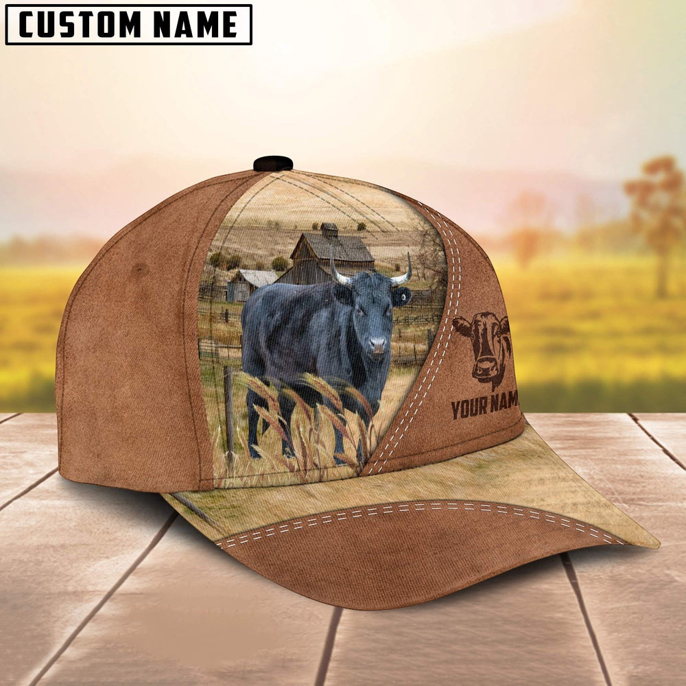 Dexter Customized Name Brown Cap, Farmer Cap, Vintage Farmer Hat, Mens Farmer Hats, Cap For Farmers