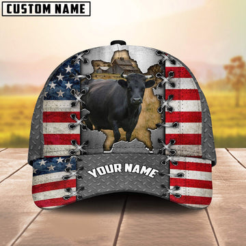 Dexter Customized Name US Flag Cap, Farmer Cap, Vintage Farmer Hat, Mens Farmer Hats, Cap For Farmers