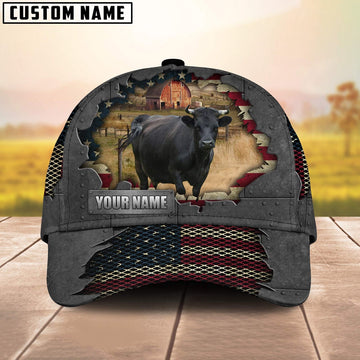 Dexter Customized Name US Flag Net Cap, Farmer Cap, Vintage Farmer Hat, Mens Farmer Hats, Cap For Farmers