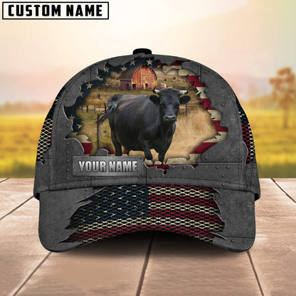 Dexter Customized Name US Flag Net Cap, Farmer Cap, Vintage Farmer Hat, Mens Farmer Hats, Cap For Farmers