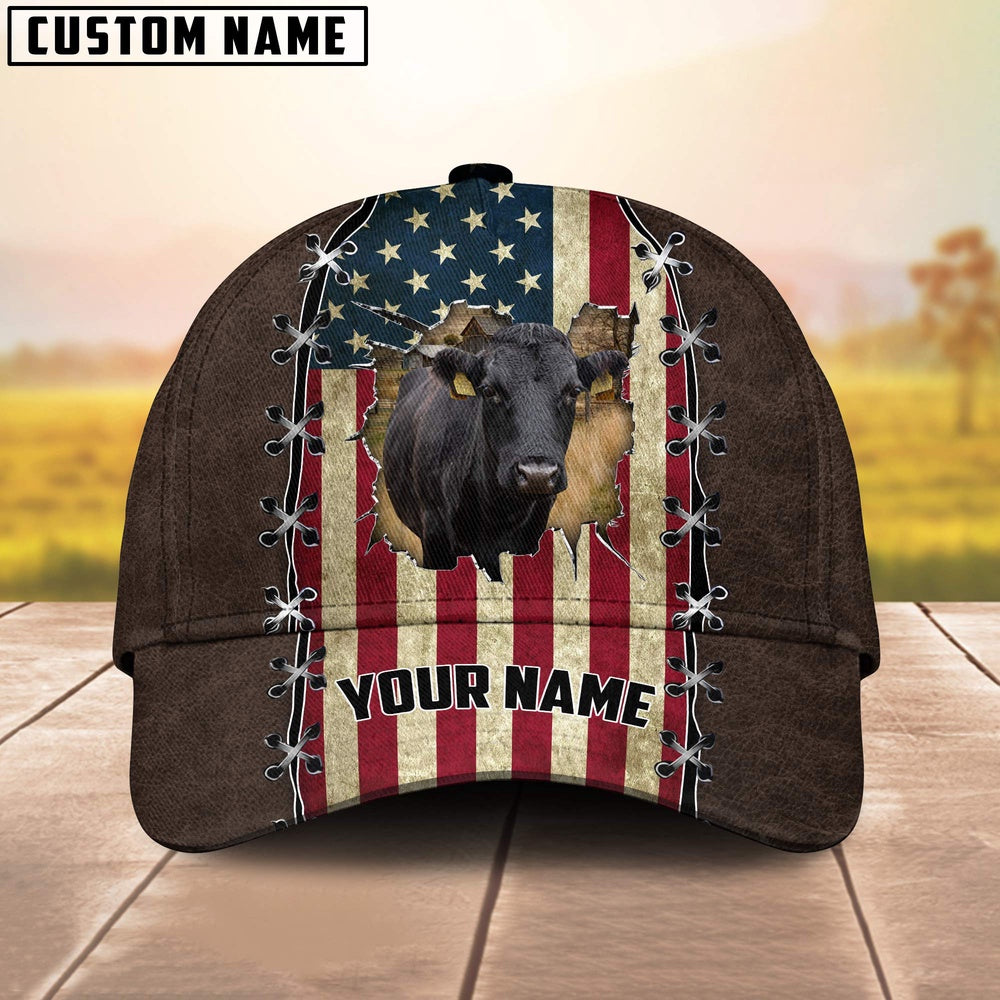 Dexter Flag Customized Name Denim Cap, Farmer Cap, Vintage Farmer Hat, Mens Farmer Hats, Cap For Farmers