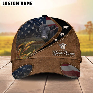 Dexter Leather Pattern American Customized Name Cap, Farmer Cap, Vintage Farmer Hat, Mens Farmer Hats, Cap For Farmers