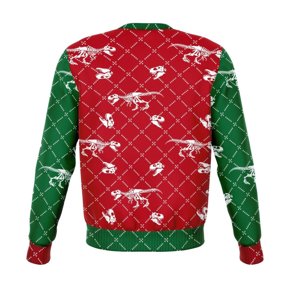 Dinosaur T-rex Christmas Ugly Sweater, Christmas Ugly Sweater, Sweater Xmas, Ugly Sweater