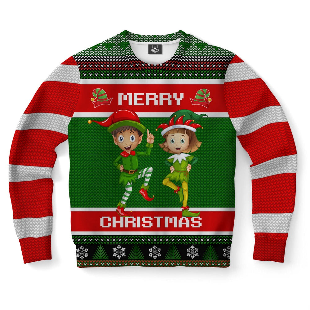 Elf Ugly Christmas Sweater, Christmas Ugly Sweater, Sweater Xmas, Ugly Sweater