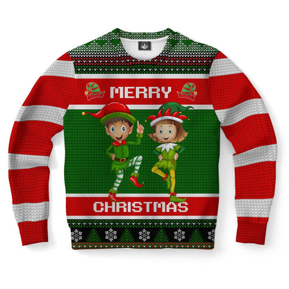 Elf Ugly Christmas Sweater, Christmas Ugly Sweater, Sweater Xmas, Ugly Sweater