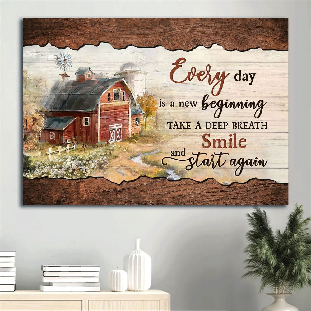 Farm Canvas, Stunning Farm Canvas, Farmhouse Canvas, Farm Gift, Farm Home Decor