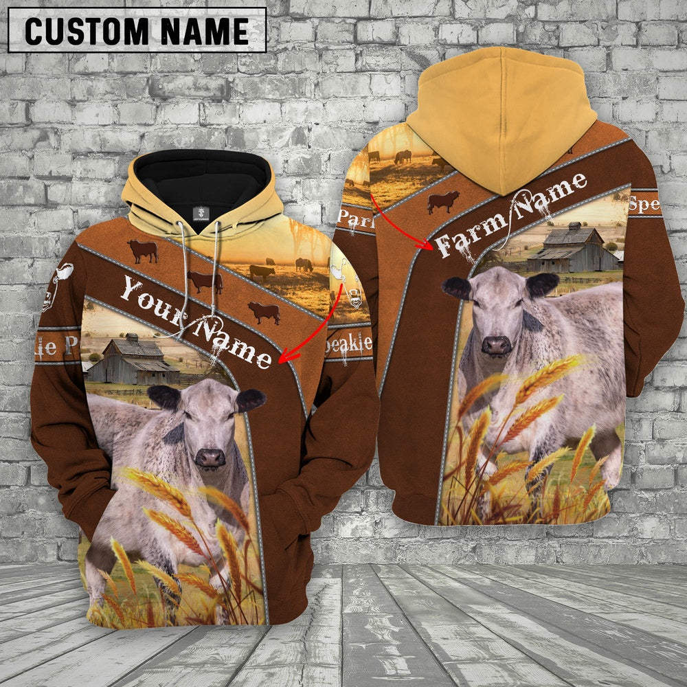 Farm Custom Name Speakle Park On Farm 3D Printed Hoodie, Farmer Hoodie, Custom Farm Shirts, Farmer T Shirt