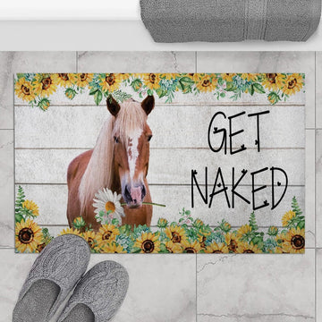 Farm House Door Mat, Morgan Get Naked Doormat, Custom Welcome Mats