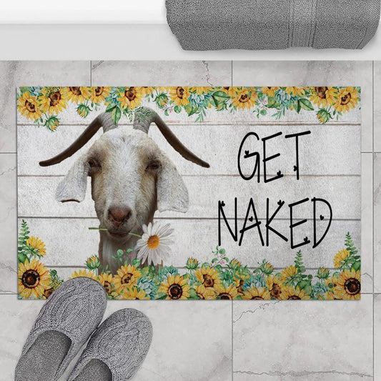 Farm House Door Mat, Spanish Get Naked Doormat, Custom Welcome Mats