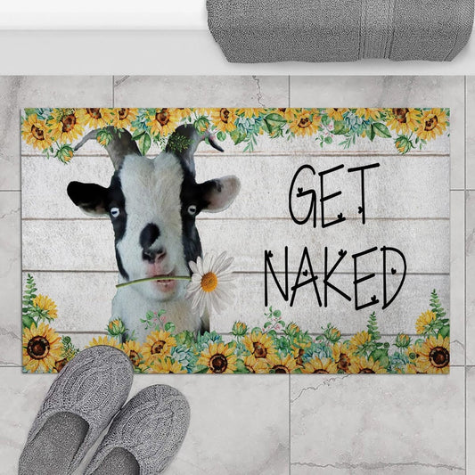 Farm House Door Mat, Tennessee Fainting Get Naked Doormat, Custom Welcome Mats