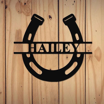 Farm Metal Sign, Custom Horse Ranch Sign Farm Barn Sign Wall Decor Horse Lover