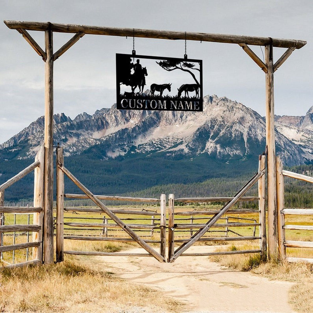 Farm Metal Sign, Custom Metal Signs