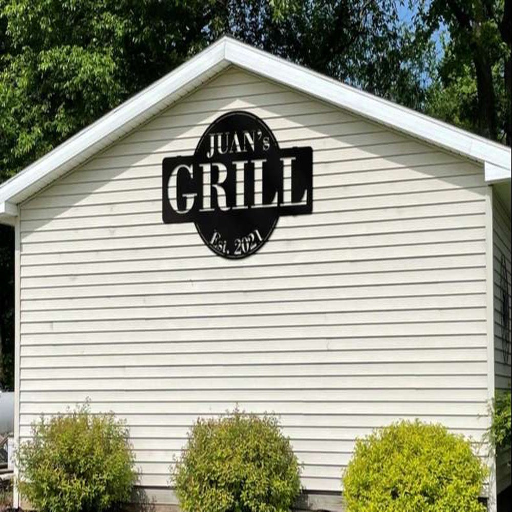 Farm Metal Sign, Metal Pole Barn Sign Farm Personalized Barn Sign
