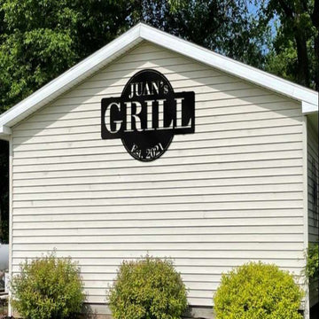 Farm Metal Sign, Metal Pole Barn Sign Farm Personalized Barn Sign