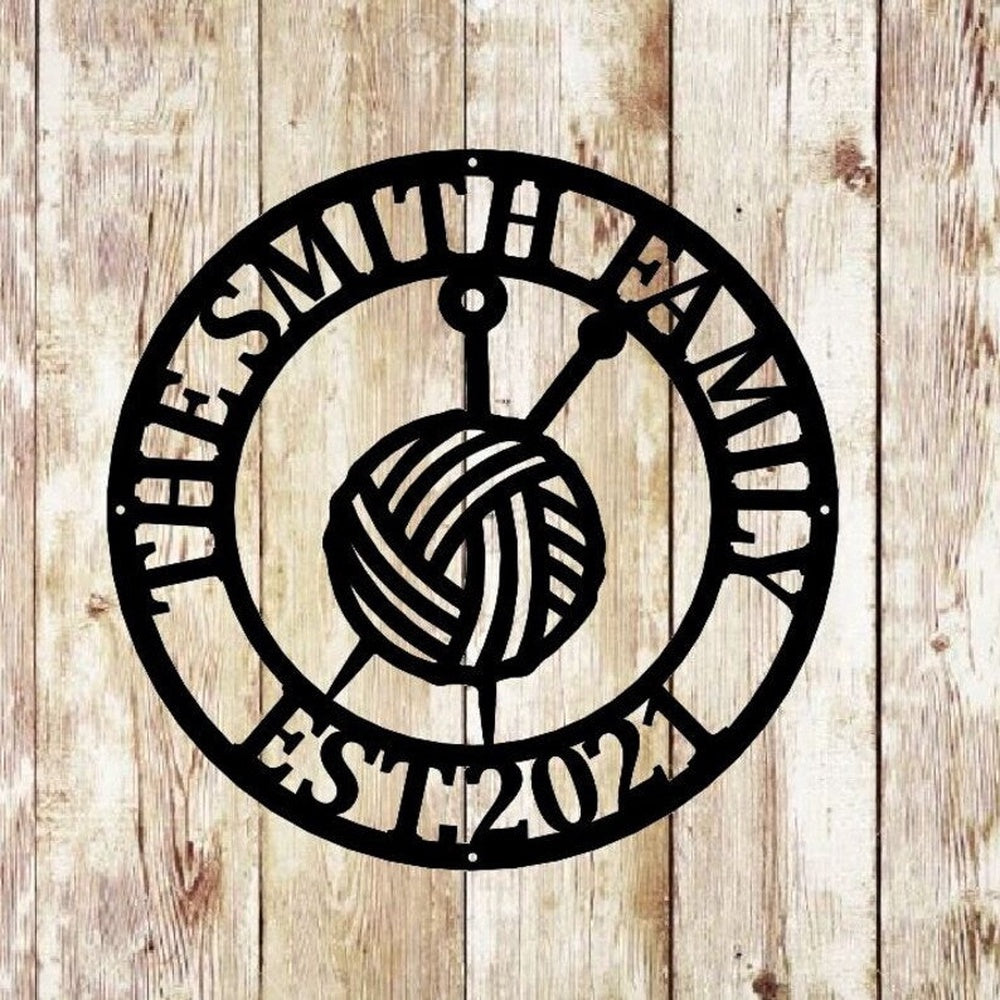 Farm Metal Sign, Sewing Room Sign, Personalized Sign, Sewing Sign, Personalized Metal Farm Signs