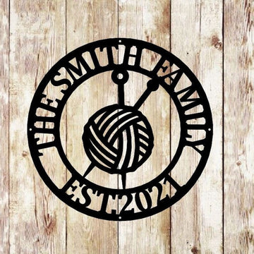Farm Metal Sign, Sewing Room Sign, Personalized Sign, Sewing Sign, Personalized Metal Farm Signs