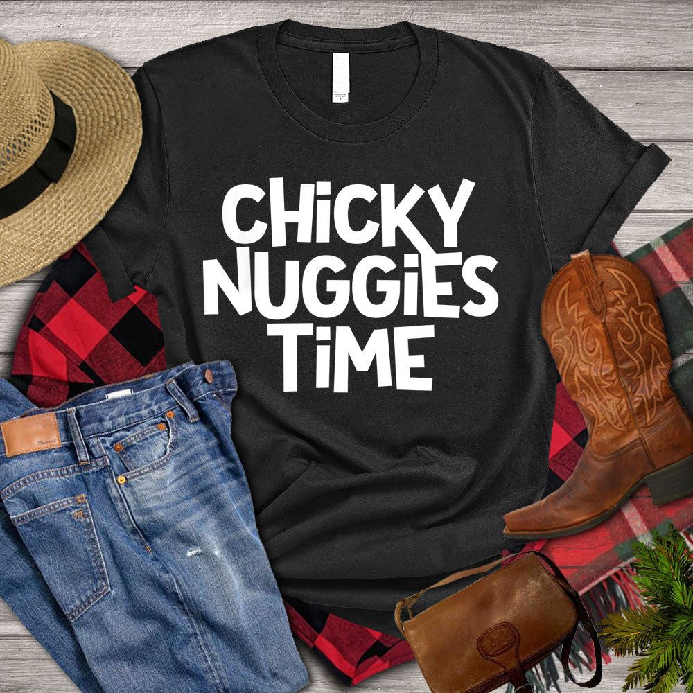 Farm T Shirt, Chicky Nuggets Time T Shirt, Farm Shirts, Funny Farm Shirts