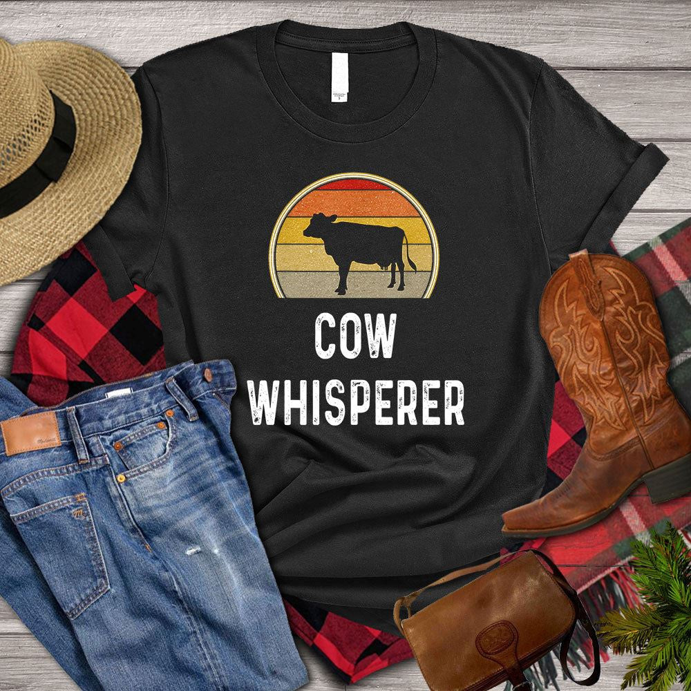Farm T Shirt,  Cow Whisperer T Shirt, Farm Shirts, Funny Farm Shirts