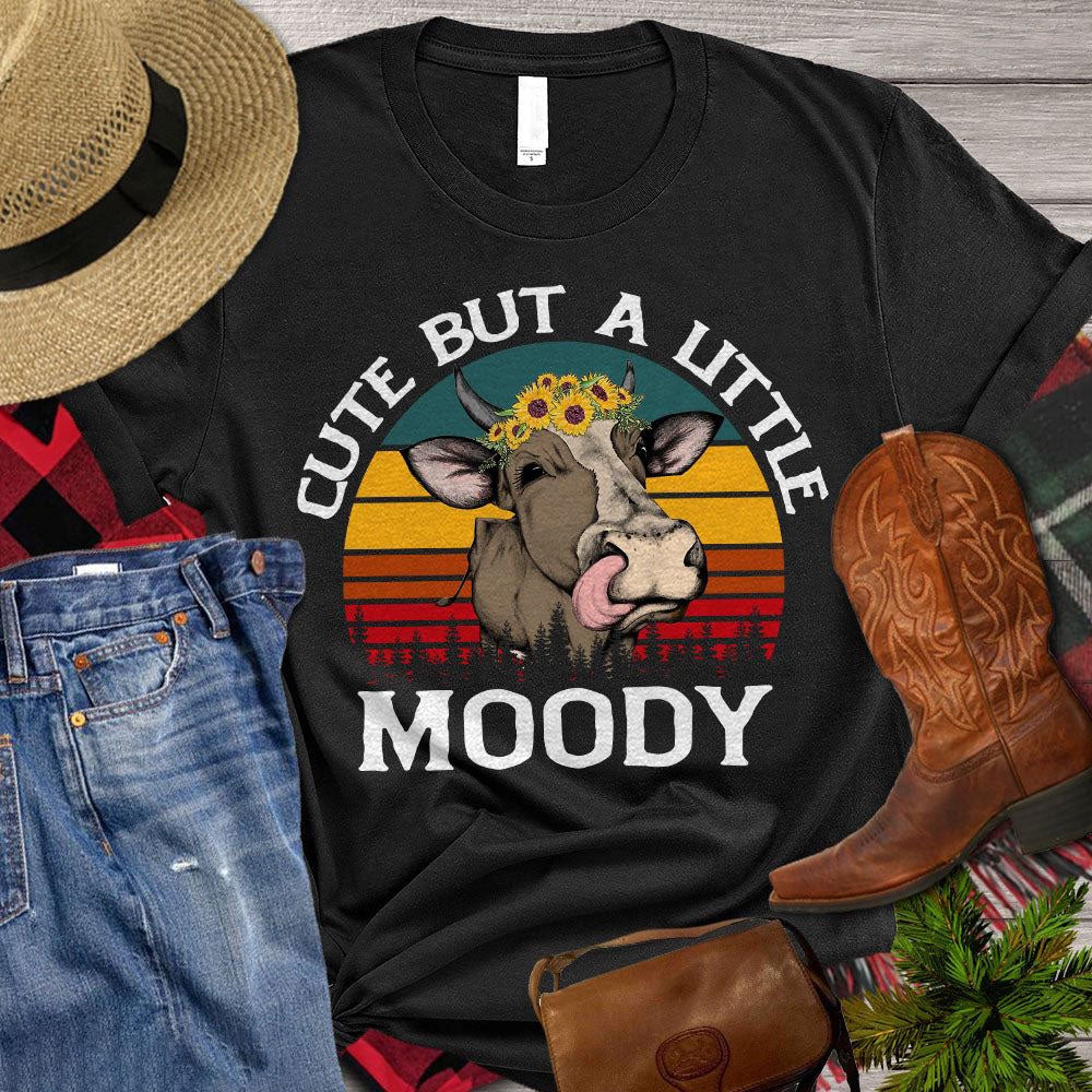 Farm T Shirt, Cute But A Little Moody T Shirt, Farm Shirts, Funny Farm Shirts