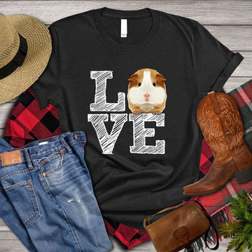 Farm T Shirt, Cute GuineaLove Guineapig T Shirts, Farm Shirts, Funny Farm Shirts