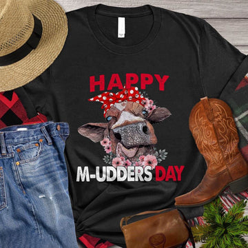Farm T Shirt, Cute Mother Day's Happy Mudder Day T Shirt, Farm Shirts, Funny Farm Shirts