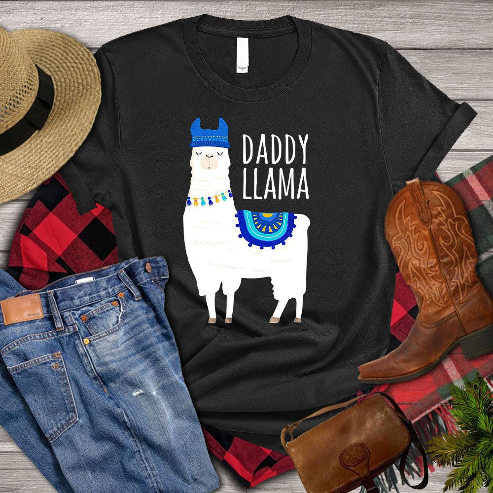 Farm T Shirt, Daddy Llama T Shirt, Farm Shirts, Funny Farm Shirts