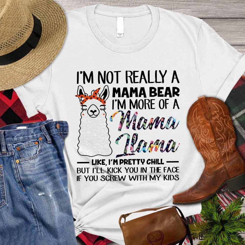 Farm T Shirt, Farm I'm Not Really A Mama Bear T Shirt, Farm Shirts, Funny Farm Shirts