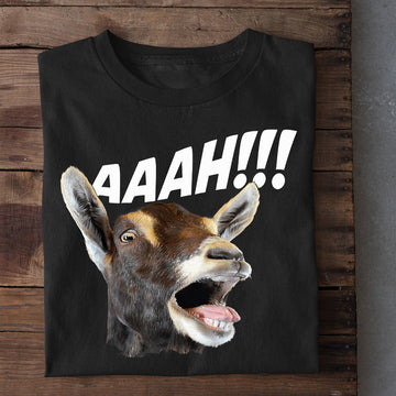 Farm T Shirt, Funny AAAAh I'm A Goat T Shirt, Farm Shirts, Funny Farm Shirts